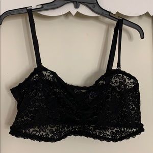 Torrid Black Lace Bandeau.